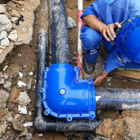 Pipe Repair Clamp For Three Quarter Inch Pipe Elbow Fits 1 OD Pipes And Works With 90 Degree Elbows Leak Sealer installation