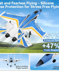 Epic RC Plane for Adults and Kids, Easy to Fly Fighter Jet with 2.4GHz Remote, showcasing its enhanced speed and response features.