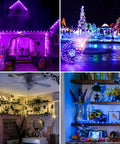 Big 39 Feet 120 LED Battery Powered Fairy Lights With Remote And Timer, RGB Color Changing String Lights illuminating various spaces
