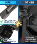GearRoll U-joint puller extractor tool for automotive use; black metal with thickened, lengthened jaws and bearing.