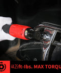 Cordless Ratchet Wrench Three Eighths Inch Delivers 44.25 Foot Pounds Of Torque At 380 RPM wrenching a bolt in tight space