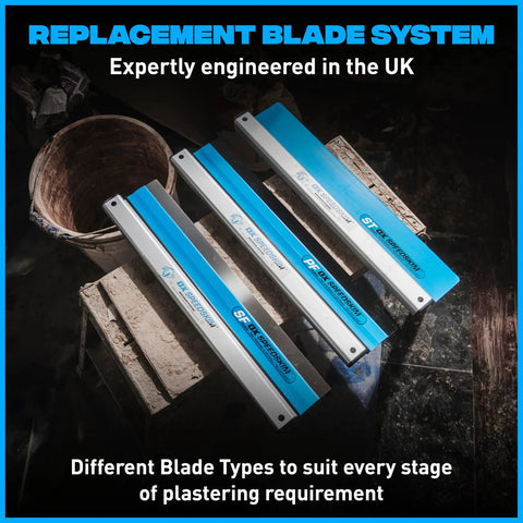 Replacement blades for Pro Series ST QuickSkim Plaster Skimming Blade 23 5 8 Inch Semi Flexible High Grade Plastic Blade With Extruded Aluminum Handle