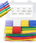 Dope All In One Heat Shrink Tubing Kit With Six Sizes And Assorted Colors For Electronics And Home Wiring Waterproof And Insulated