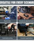Beefy Lug Crimper Tool For 8 AWG To 0000 AWG Battery And Welding Cables Heavy Duty Crimping in electrical and automotive use