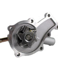Beefed Up Water Pump For Skid Steers Mini Track Loaders And Excavators MT52 MT50 320 322 463 Gasket Included Replacement Part With Easy Fit And Long Lasting Performance, silver metal