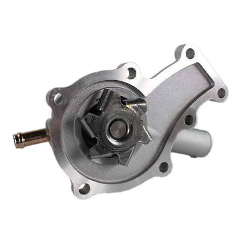 Beefed Up Water Pump For Skid Steers Mini Track Loaders And Excavators MT52 MT50 320 322 463 Gasket Included Replacement Part With Easy Fit And Long Lasting Performance, silver metal