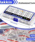Sick Quality 304 Stainless Steel M6 M8 M10 M12 Metric Thread Zerk Grease Fittings Hydraulic Nipple 59 Pcs Kit With 45 And 90 Deg Angles Wrench Caps For Grease Gun Maintenance For Car Repairs Easy To Install On Any Vehicle Today. Portable storage case with 304 stainless steel grease fitting kit and 45/90 degree caps