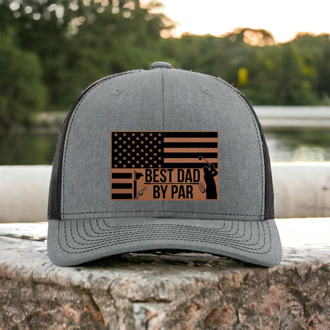 Funny Golf Hat For Men Best Dad By Par Cap Gift For Fathers Day Birthday Retirement Golf Accessories