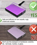 Lightweight Manual Carpet Sweeper And Rug Cleaner Cruises Across Carpets Without Breakin A Sweat Picks Up Pet Hair And Dust Like A Charm For Quick Daily Cleanup Sessions on rug and floor.