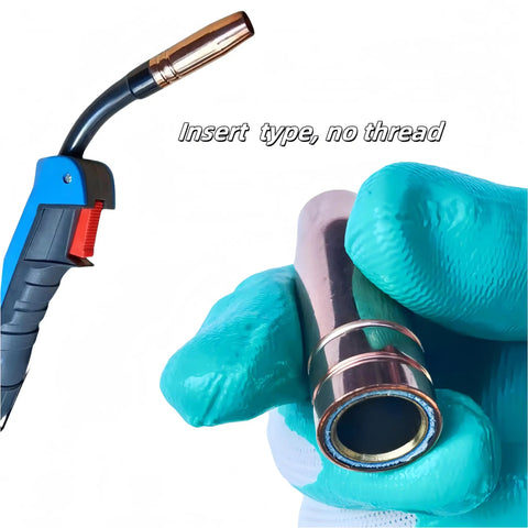 Pro Grade MIG Welding Gun Accessory Kit 30 Pack For MB15 15AK Includes 0.035 Inch Tips 0.9 Mm Gas Nozzles