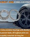 Front Wheel Bearings And Seals Kit For Ford Explorer Sport Trac Ranger Mazda B2300 B2500 B3000 B4000 Mercury Mountaineer Front RWD High Quality Replacement Parts With Durable Seals Plug And Play Ready To Install. Close-up view showing robust construction.
