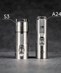 S3 Ti Titanium LED Flashlight 1800 Lumen Beast Mode Bright Handheld EDC Keychain Light USB C Rechargeable Six Modes IPX8