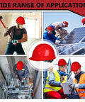 20 Pack Hard Hat Bulk With Adjustable 4 Point Abs Safety Helmets Shop Built Tough For Bosses And Crews Solid Day One Job Site Head Protection To Keep Your Work Squad Secure And Ready in a range of job site applications.