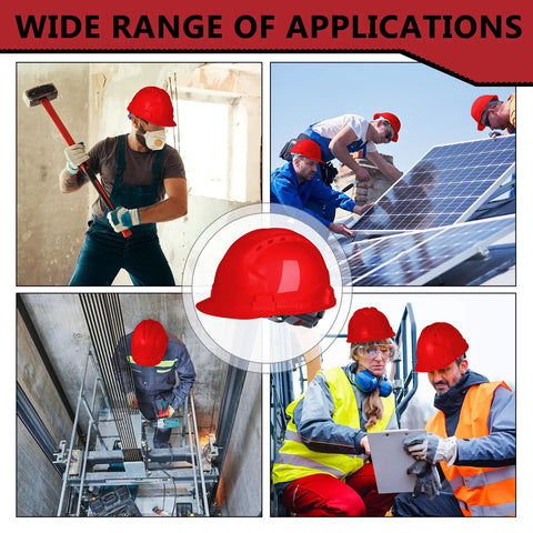 20 Pack Hard Hat Bulk With Adjustable 4 Point Abs Safety Helmets Shop Built Tough For Bosses And Crews Solid Day One Job Site Head Protection To Keep Your Work Squad Secure And Ready in a range of job site applications.
