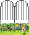 Rustproof Metal Garden Fence Panels 20In High 27Ft Long Outdoor Pet Barrier For Yard And Flower Beds Edging Border For Dogs And Rabbits Dig Defense And Garden Decor For Patio And Lawn