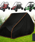 Go Kart Cover Universal Fit For 2 Seater Go Karts 67 X 45 X 4 Inches Weatherproof Waterproof Windproof Outdoor Storage Protects