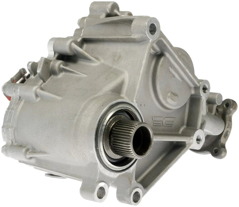 Patented Beefed Up PTU Power Transfer Unit Assembly For Ford And Lincoln Vehicles With Heat Shield Upgrade For Better Heat Resistance And Durable OE Fix Replacement silver housing