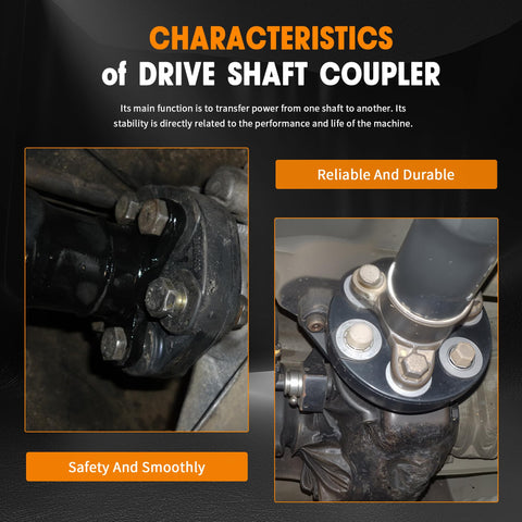 Drive Shaft Coupler Flex Joint Shaft Coupling With Bolts For Chrysler 300 2005-2010 And Dodge Challenger 2010-2011 Magnum 2005-2008 Charger 2006-2011 Replacement OEM 5127289AA 5144110015
