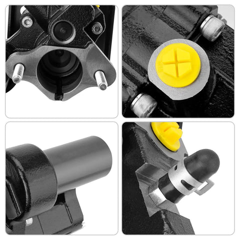 Close-up of hydraulic power brake booster parts for Ford Excursion 2000 2005 and F Series Super Duty trucks 1999 2004