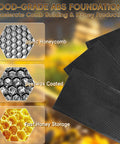 Bulk 20 Pack Black Beehive Medium Frames Unassembled with food-grade ABS beeswax coated foundations