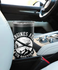 Stainless Steel Insulated Tumbler For Glider Pilots And Sailplane Fans Keeps Coffee Hot Through Tow Launches Thermals And Final Glide Perfect