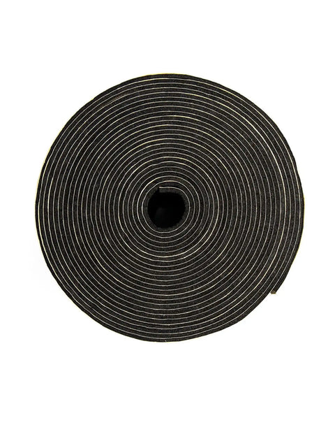 Pipe Wrap Insulation For Heat And Cold Pipes, Fiberglass Free Material, 3 Inch By 1 Eighth Inch By 25 Feet, roll view
