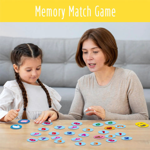Mother and child playing Math Games Round Cards For Kids Add Subtract Fun And Easy 120 Math Facts Cards For Counting And Number Sense