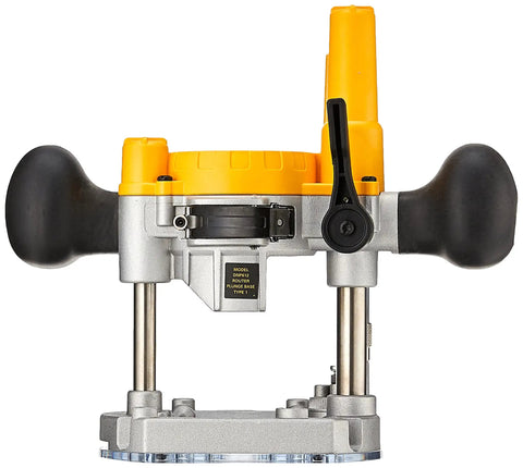 Plunge Base For Compact Router With Steel Rods For Ultra Smooth Plunge Stroke And Precise Depth Control DNP612 Compatible Router Accessory For DIYers And Pros Durable Aluminum Construction And Easy Adjustments