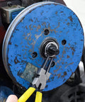 7 Inch Snap Ring Pliers Set Beefy Built Heavy Duty Internal External Circlip Pliers Kit in use on machinery component
