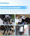 161-193 uF Round Motor Start Capacitor 110-125 VAC Dual Voltage 50/60 Hz CD60 installation process images.