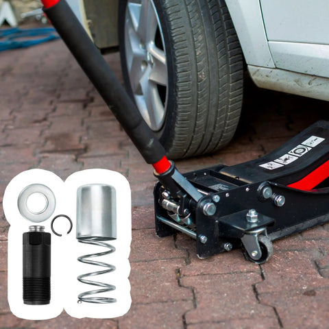 Beefed Up 3 Ton Hydraulic Floor Jack Rebuild Kit With Low Side Bigger Pump Piston Plunger And Dual Oil Cylinder for 3 Ton Jack