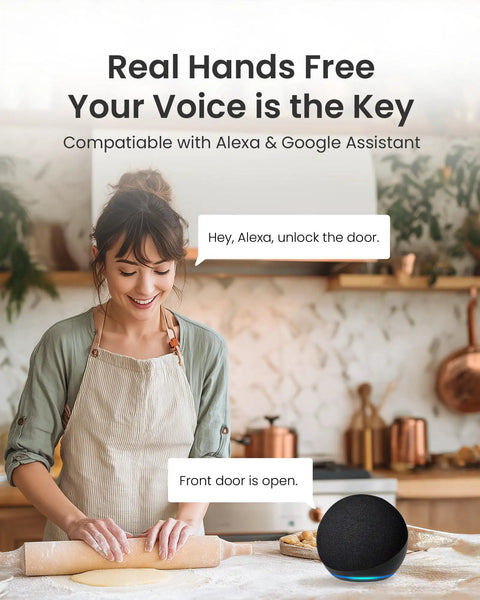 Hassle Free Wifi Enabled Fingerprint Smart Keypad Door Lock With Smooth Sailing App Control And Instant Push Alerts For Stress Free Home Entry Without Monthly Subscriptions
