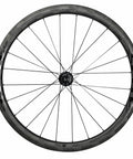 700C Road Bike Carbon Wheelset With 40mm UD X Weave Aero Rims And Rim Brake Surface, wheel view