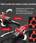 Heavy Duty Hydraulic Gear Puller With Adjustable Two Or Three Jaws And A Rock Solid 20 Ton Capacity showing 2-jaw and 3-jaw modes.