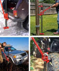 48 Inch Ratcheting Off Road Utility Jack With 7000 Lb Capacity For Tractors And Trucks, Heavy Duty Farm Jack lifting vehicles