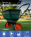 Spread cart on grass with application steps for Soil Test Kit With Mail In Lab Analysis For PH And Nutrients, Easy For Garden
