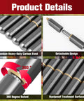 Six Pcs Weld On Bullet Barrel Hinges For BBQ Smoker Carbon Steel Heavy Duty Weldable Hinges Four Inch Product Details