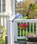 11 Inch Heavy Duty Fence Deck Hook Rail Hanging Mounting Kit For Bird Feeders Planters Suet Baskets Lanterns No Fuss Setup On Balcony