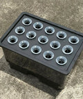 Top view of Dope Compact Indoor Hydroponic System With Fifteen Pod Soilless Grow Kit For Herbs And Small Veggies, Durable ABS Planter
