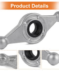 Pro Grade Wheel Balancer Hub Wing Nut 812103 For Hunter DSP Auto Tire Rigs 40mm By 8mm Thread Pitch close-up detail.