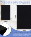 7 Sheets Shoe Sole Repair Patch Kit Non Slip Protector Pads For Worn Bottoms, Noise Reduction Rubber Soles sizes shown