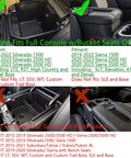 Center Console Organizer Tray For Full Size Trucks Fits Silverado 1500 Sierra 2500HD 3500HD With Bucket Seats in use view