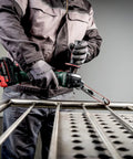 Killer 18V Cordless Belt File With Brushless Motor And Variable Speed Control For Precision Metalworking And Deburring in action.