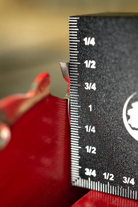 Pro Grade Set Up Blocks 15 Piece Height Gauge Block Set close-up showing precise measurements and setup bars for woodworking projects.