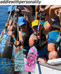 Dragon boat team using Making Waves Design Adjustable Carbon Fiber Dragon Boat Paddle With LeverLock IDBF Approved Lightweight 20 Oz