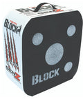 GenZ XL 20 Inch Youth Archery Target For Beginners Up To 40 Lb Bows, black and white target with four aiming points.