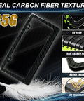 Slick Pure Carbon Fiber License Plate Frame For Cars featuring ultra smooth polished surface and real carbon fiber texture.