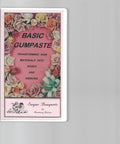 Cover of book titled 'Basic Gumpaste' featuring realistic roses and ribbons, related to Gumpaste Masterclass Transform Raw Materials Into Realistic Roses And Elegant Ribbon Bouquets For Stunning Sugar Flowers And Edible Arrangements A Complete Step By Step Guide With Pro Tips For Beginners And Pros.