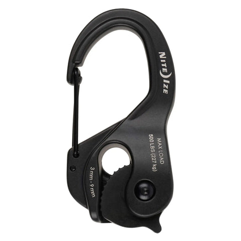 Cam Jam Aluminum XT Paracord Cord Lock With Coyote Color Small Size Durable Aluminum Quick Tie Rope Fastener Includes 10 Ft Coyote Paracord For Easy Pull Through Main Body.