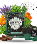 Garden Aromatic Herb Seed Kit For Mosquito Season With Six Seed Packets For Patio And Deck Includes Lavender Lemongrass Marigold Catnip Lemon Balm Basil And Six Coir Soil Discs